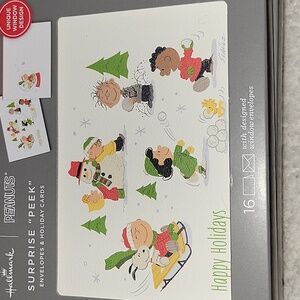 Hallmark Peanuts christmas cards